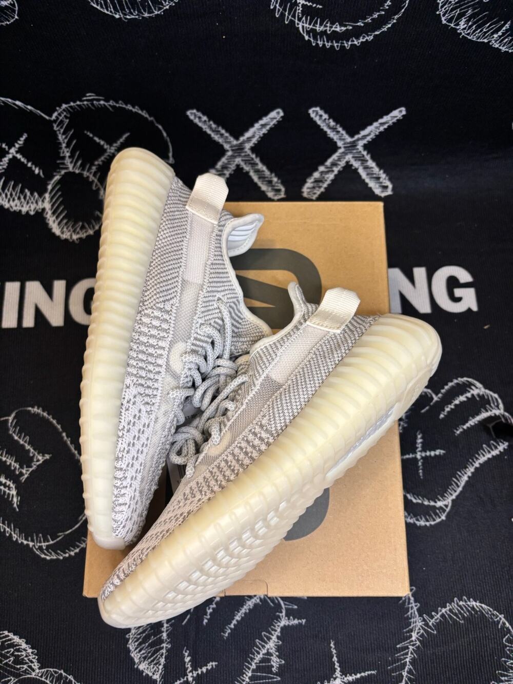 Adidas Yeezy Boost 350 V2 Static White Size 5.5 Men’s